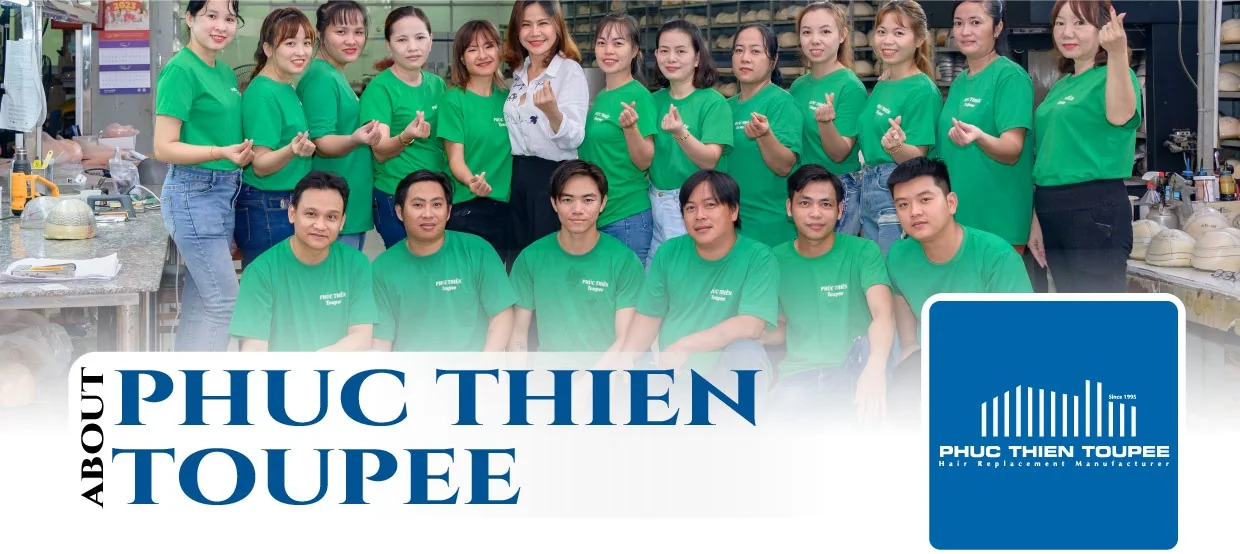 Phuc Thien Toupee team group photograph
