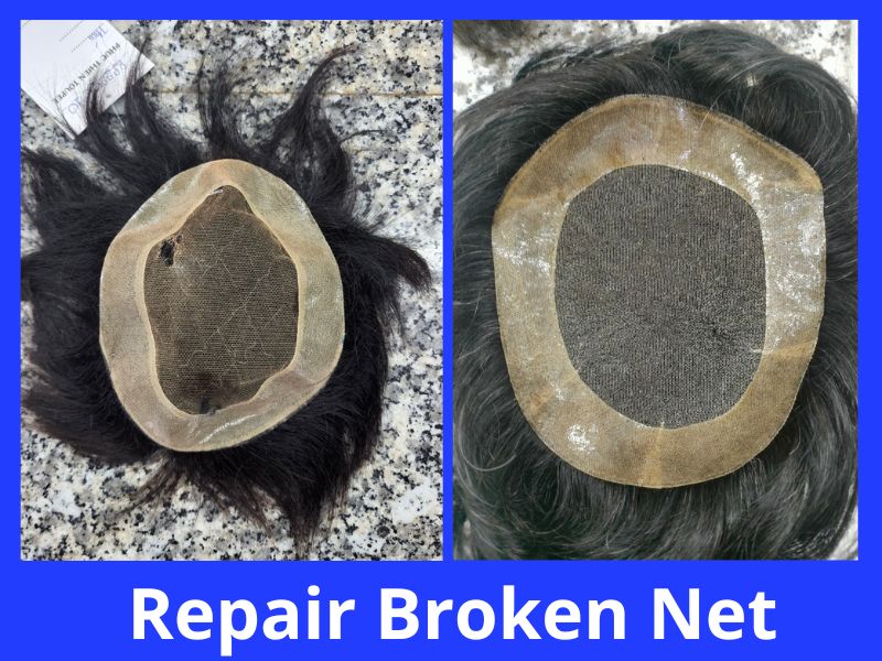 Repair Broken Net Toupee