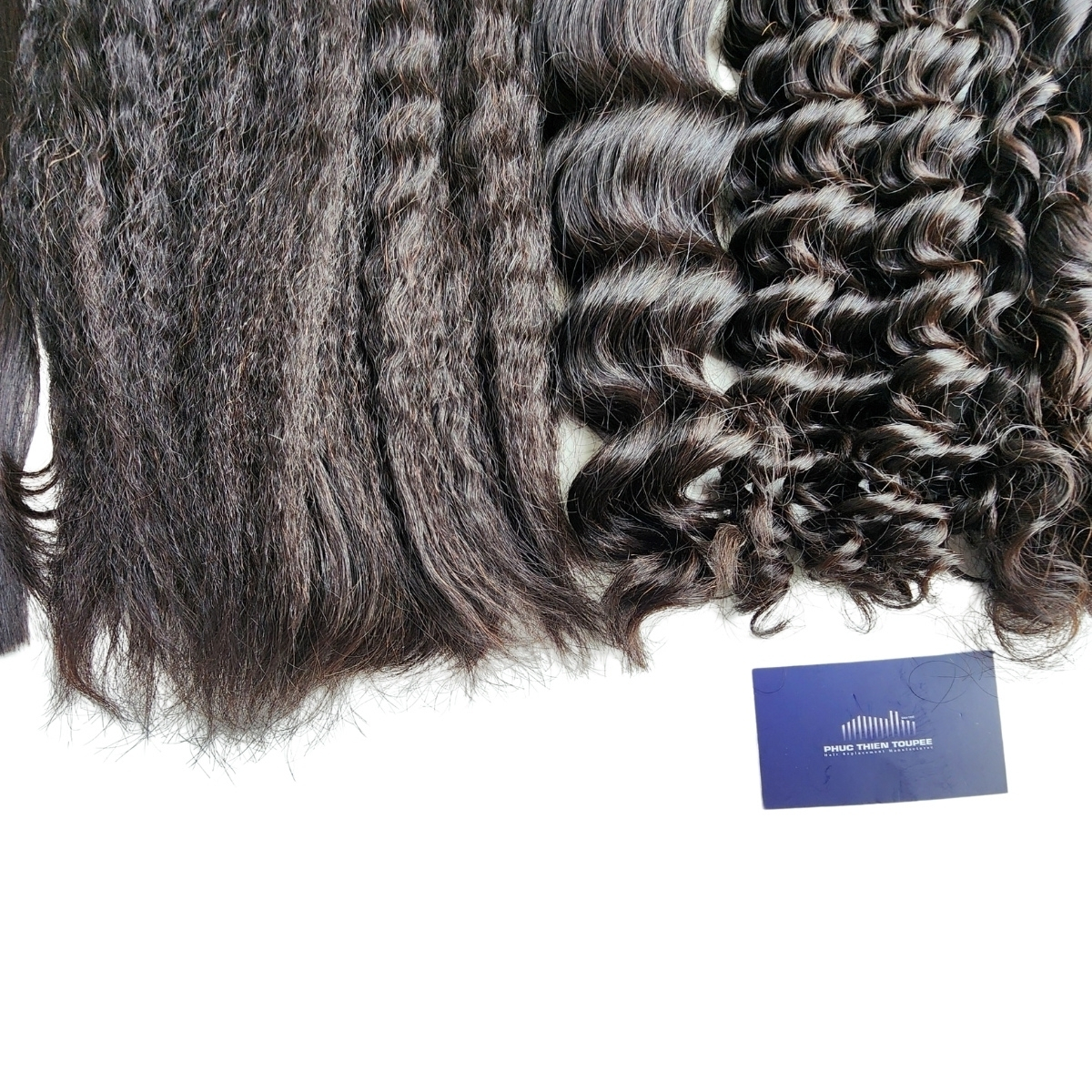 Vietnamese Deep Wave Human Remy Hair One Donor Double Draw Thickness Tips 20 Inches - Image 7