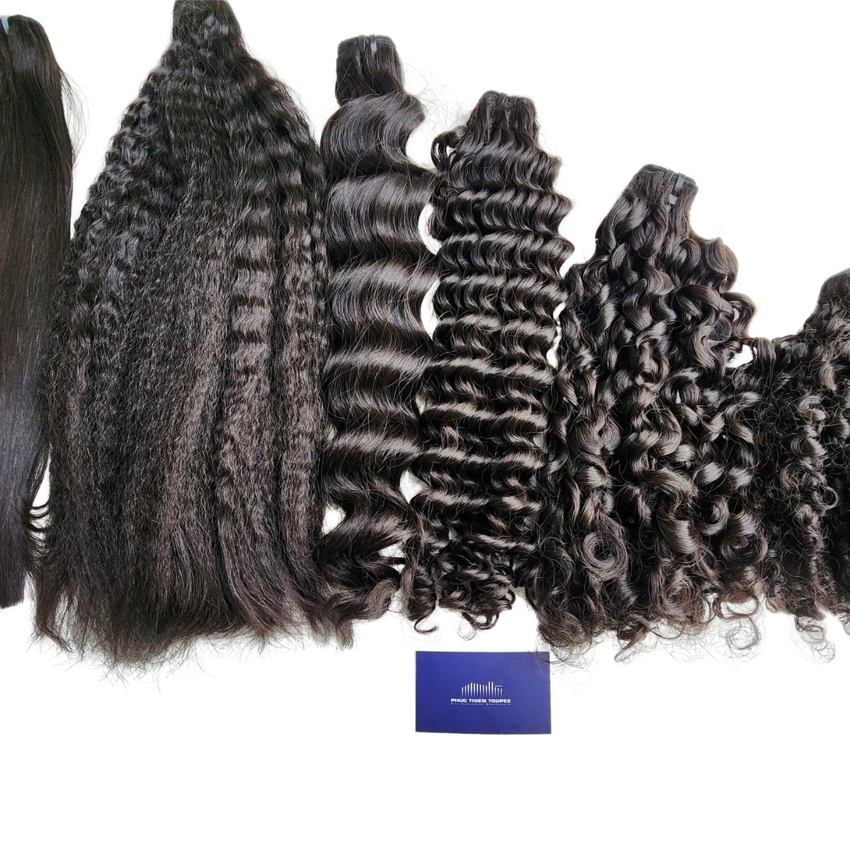 20 Inches Pixie Curly Vietnamese Human Hair Double Draw Thickness Quality One Donor Grade - Image 7