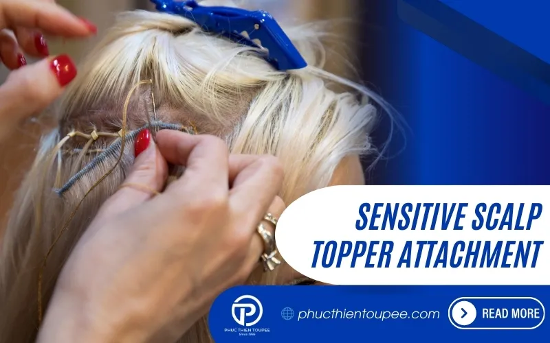 3 Sensitive Scalp Topper Attachment
