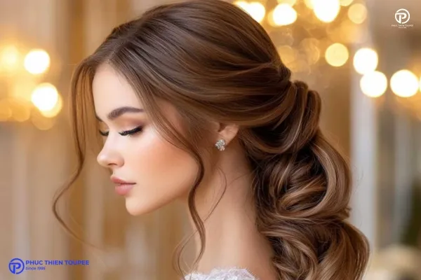 High Ponytail Playful Elegance and Drama
