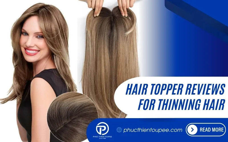 3 Human Hair Topper Reviews for Thinning Hair