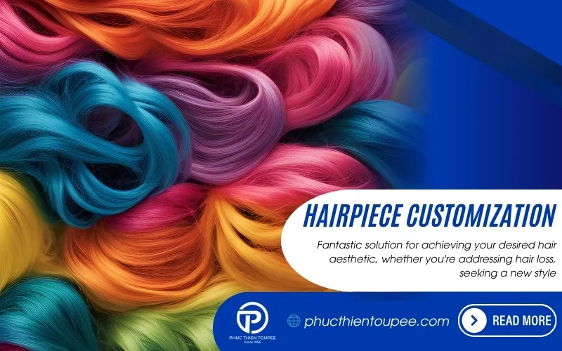 4 Hairpiece Customization Options Color, Length, and Style