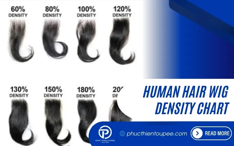 5 Human Hair Wig Density Chart Choosing the Right Thickness
