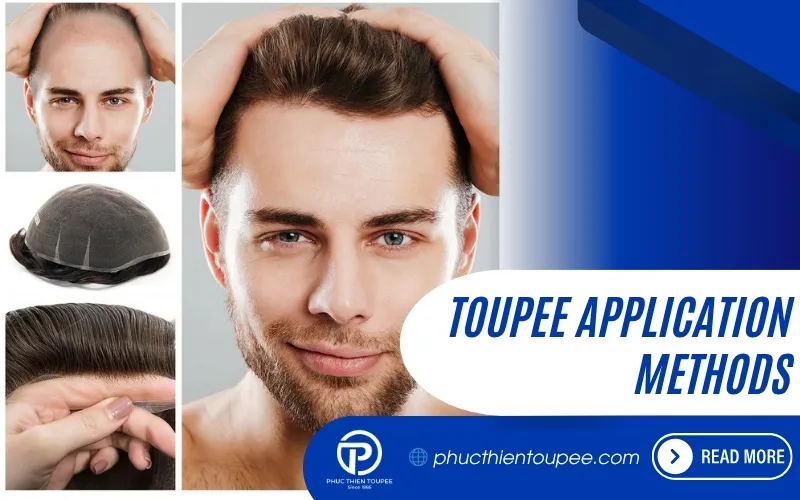 5 Toupee Application Methods Glue, Tape, and Clips
