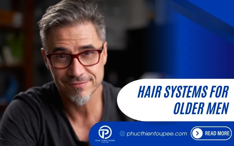 7 Hair Systems For Older Men Look & Feel Years Younger