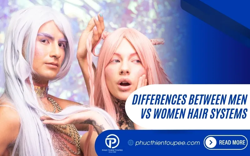 Differences Between Men vs Women Hair Systems